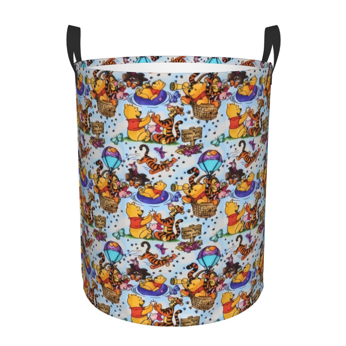 Laundry Hamper Nursery - Panier à linge pliable Winnie l'ourson,