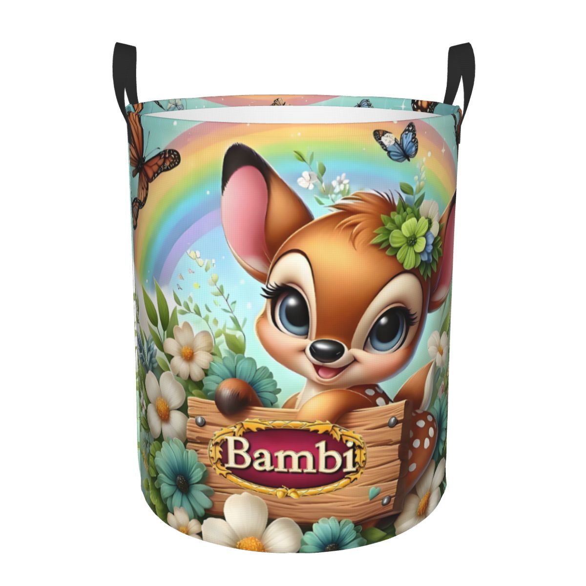 Laundry Hamper Nursery - Panier à linge Bambi, grand panier