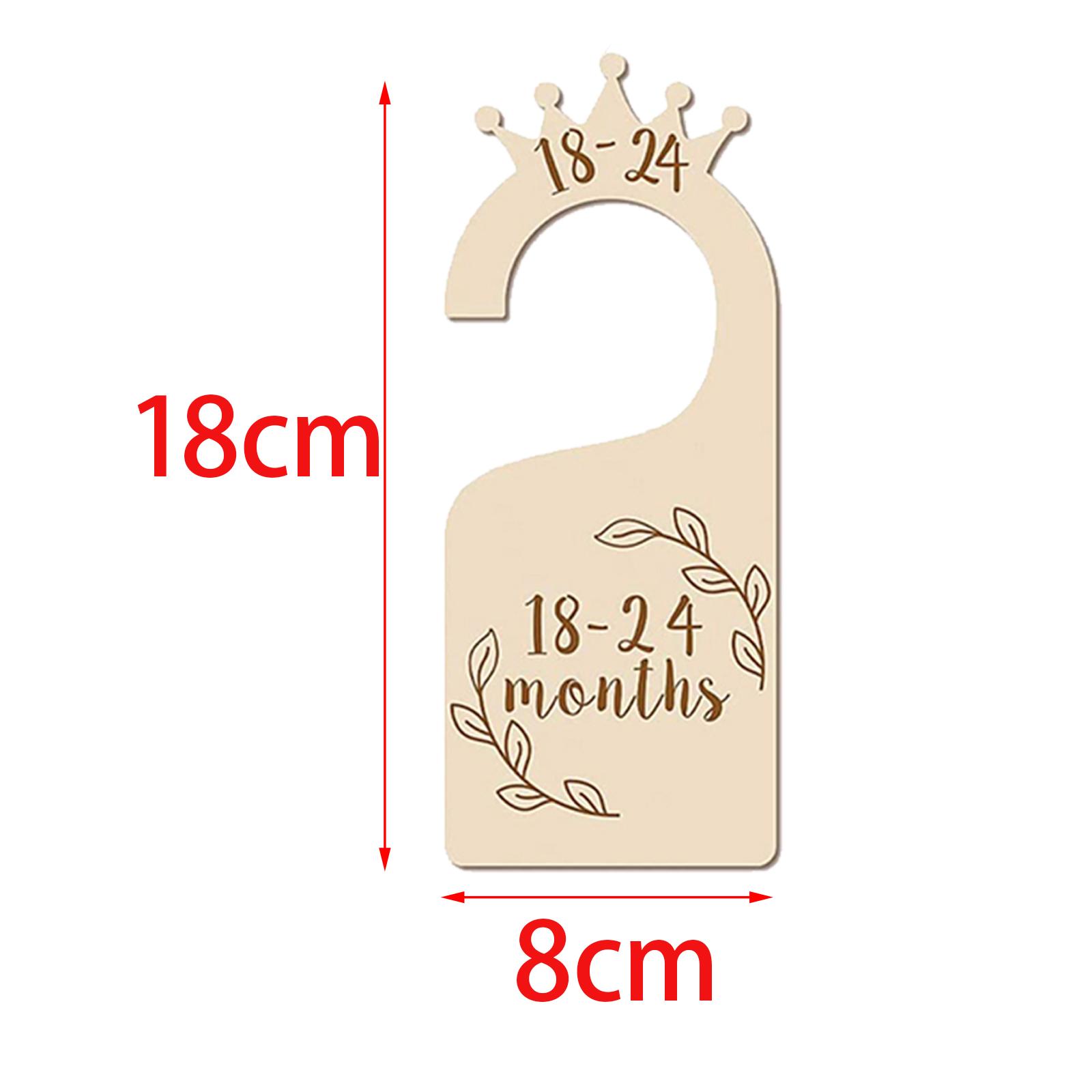 Baby Nursery Wardrobe - Séparateurs de placard pour bébé, ensemble