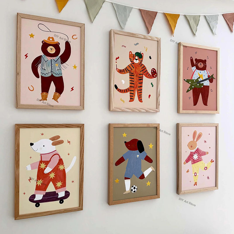 Baby Nursery Posters - Tableaux et Affiches Muraux en Toile