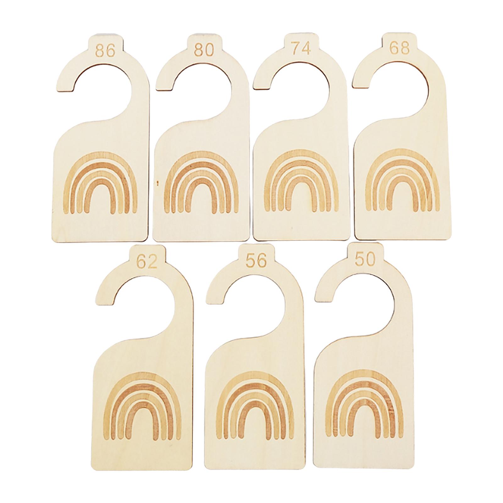 Baby Nursery Wardrobe - 7x organisateurs de cintre de pépinière