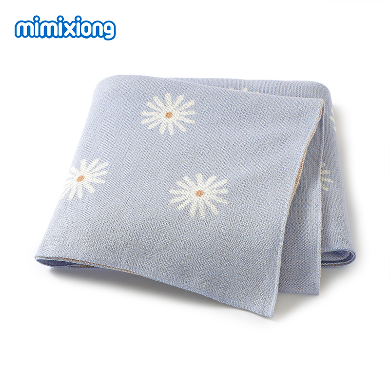 Baby Boy Nursery Quilt - Couvertures à Fleurs pour Bébé, Couverture