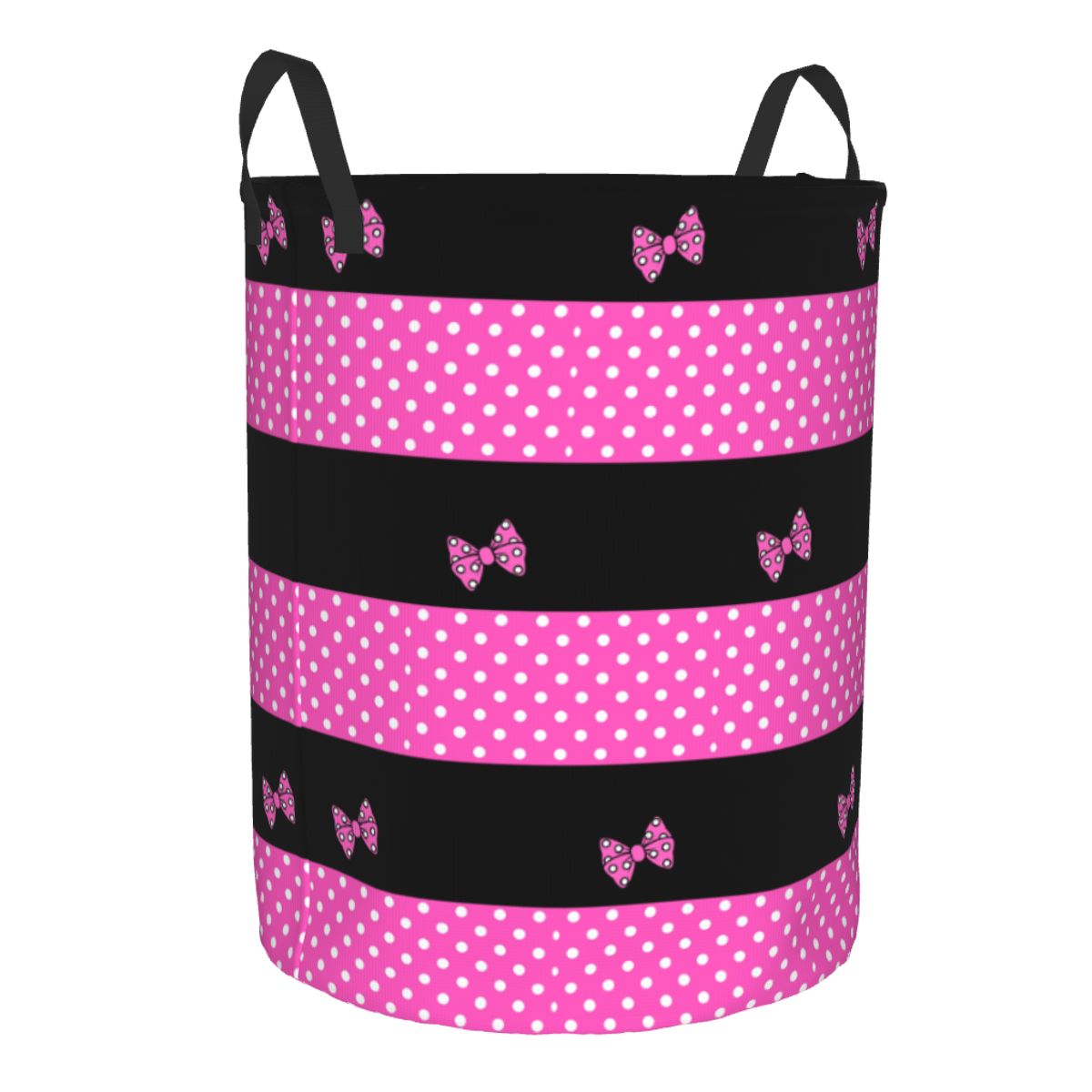 Mir à linge Minnie à pois rose - Laundry Hamper Nursery avis et prix
