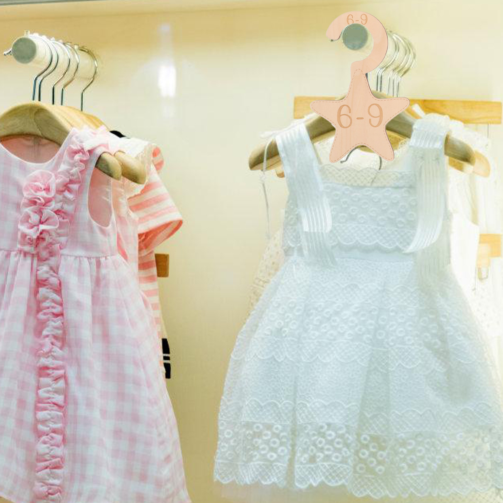 7 pièces de séparateurs de pla - Baby Nursery Wardrobe avis et prix