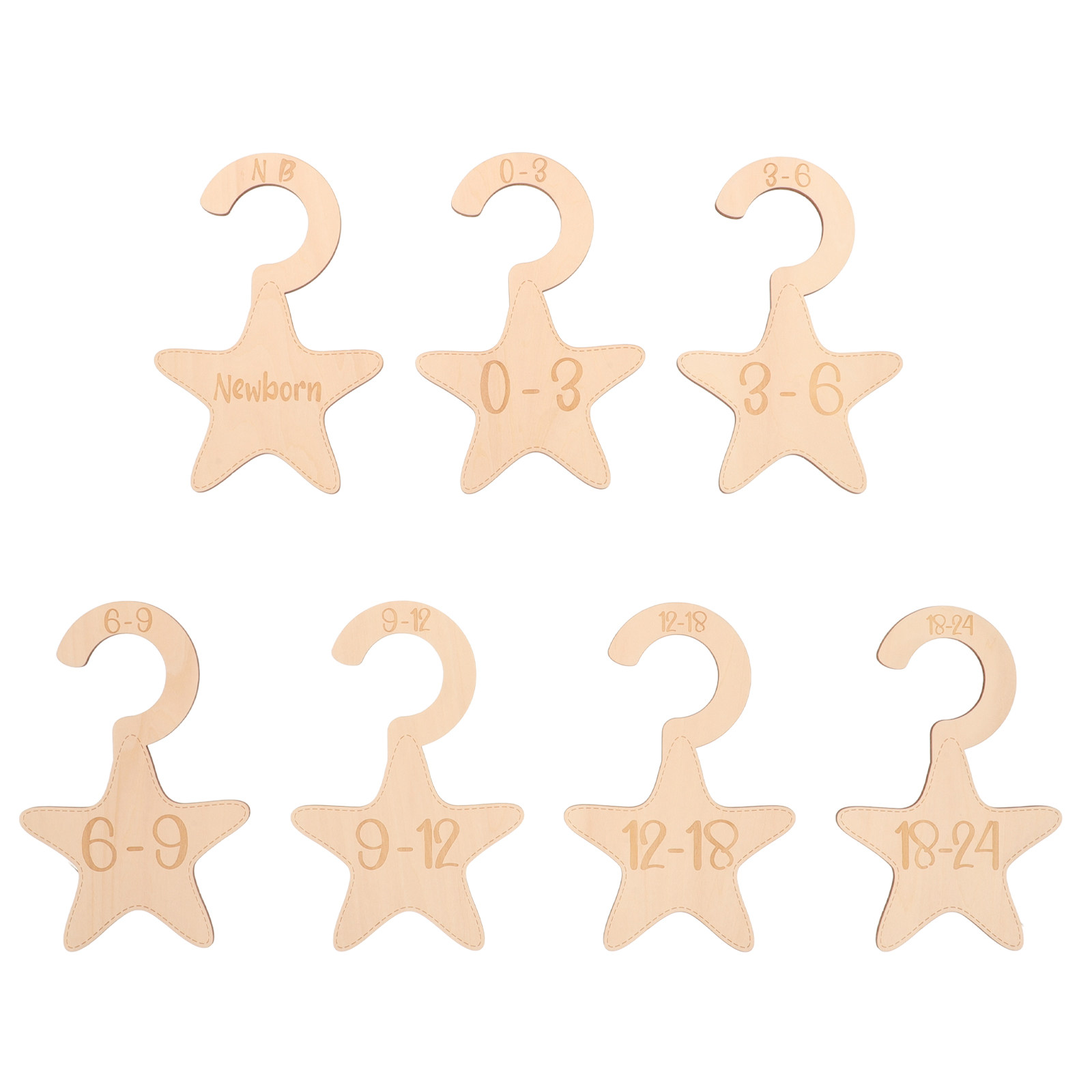 7 pièces de séparateurs de pla - Baby Nursery Wardrobe avis et prix
