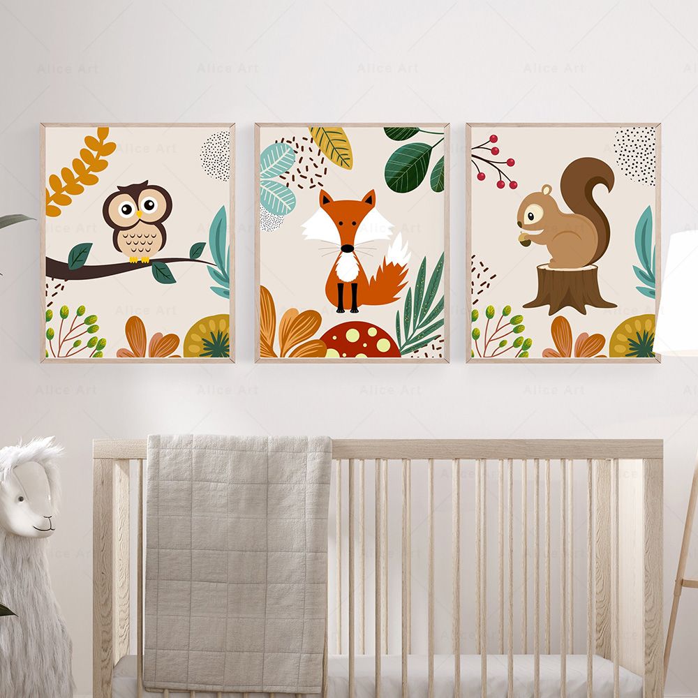 Affiches murales bohèmes avec  - Baby Nursery Posters avis et prix