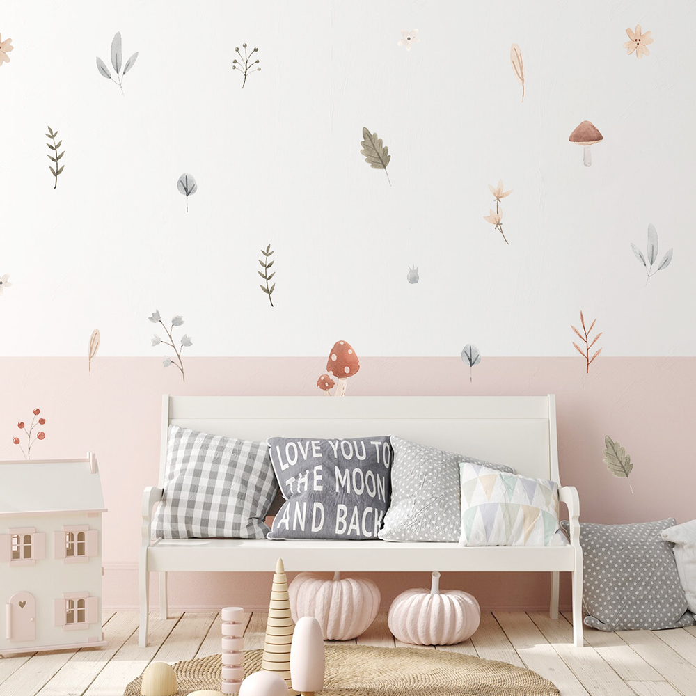 Boho dessin animé champignon b - Baby Nursery Package avis et prix