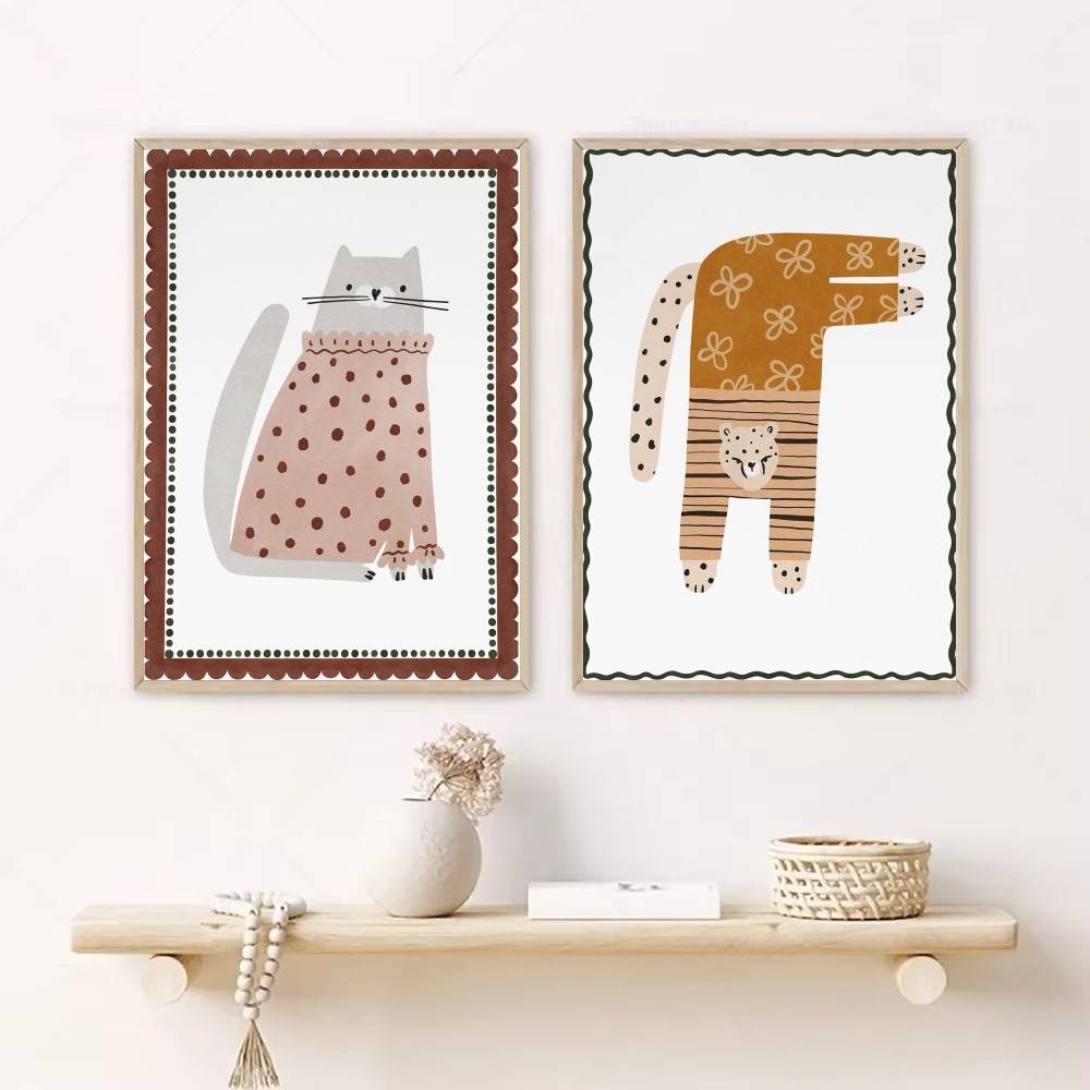 Affiche murale neutre style bo - Baby Nursery Wallpaper Neutral avis et prix