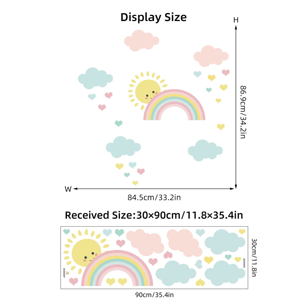 Autocollants muraux de dessin  - Baby Nursery Posters avis et prix