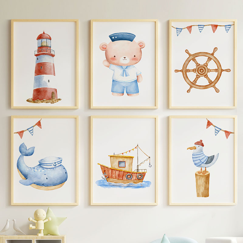 Affiches et impressions nautiq - Baby Nursery Posters avis et prix