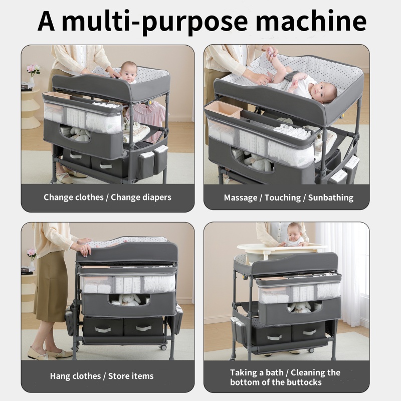 Table à langer multifonctionne - Baby Nursery Wardrobe avis et prix