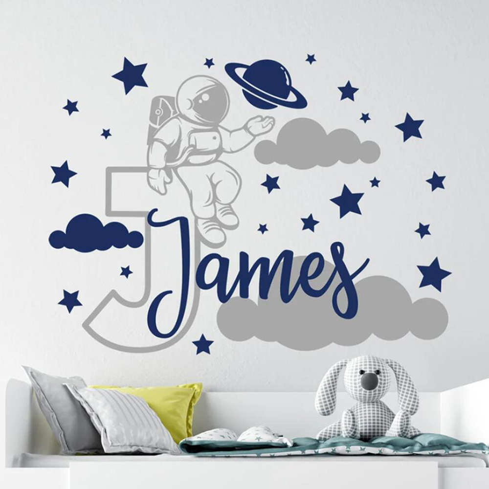Autocollant mural d'astronaute - Baby Nursery Package avis et prix