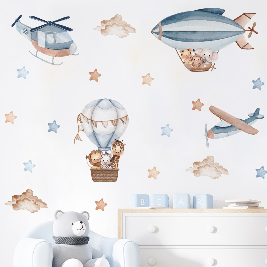 Autocollants muraux animaux aq - Baby Nursery Package avis et prix