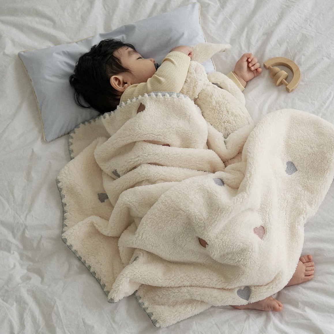 Couvertures d'emmaillotage en  - Baby Boy Nursery Quilt avis et prix