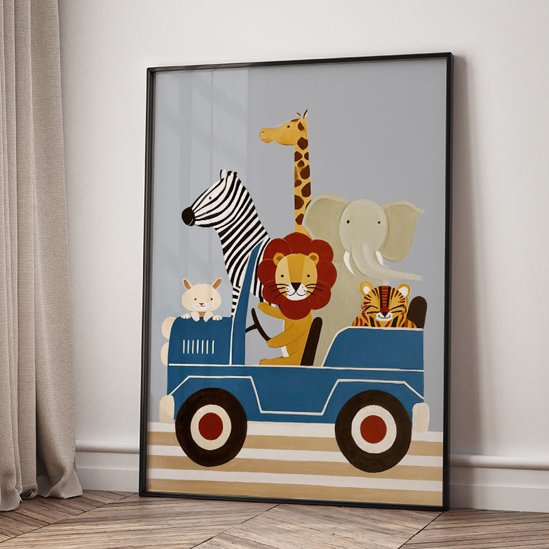 Tableau mural en toile amusant - Baby Nursery Posters avis et prix