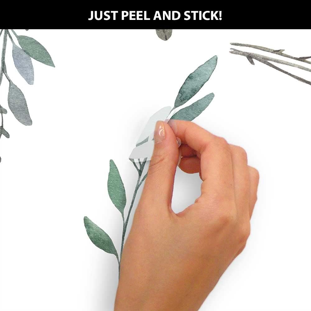 Autocollant mural d'interconne - Baby Nursery Plants avis et prix