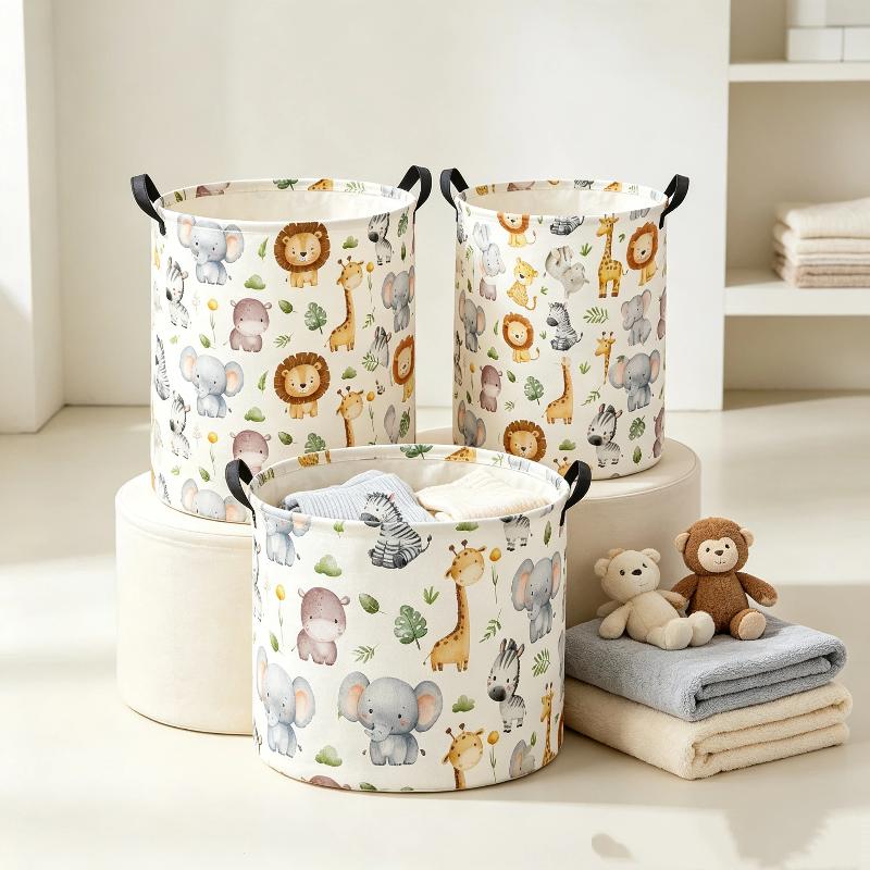 Panier de rangement pliable en - Laundry Hamper Nursery avis et prix