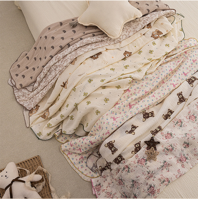 Couverture d'été pour bébé, co - Baby Boy Nursery Quilt avis et prix