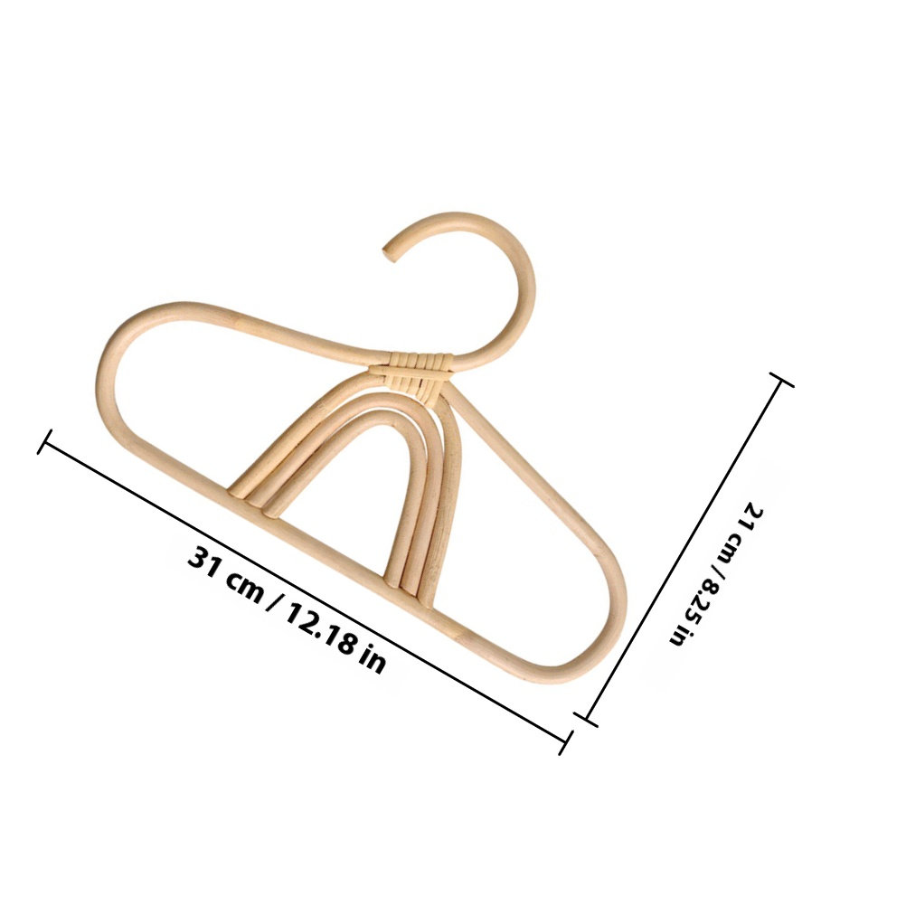 Cintre pour bébé en rotin lége - Baby Nursery Wardrobe avis et prix